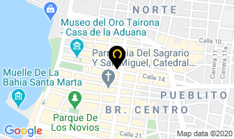 Mapa de Bachecel en Santa Marta