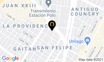 Mapa de Backstage en Bogotá D.C