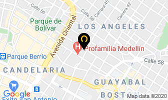 Mapa de Baco en Medellín