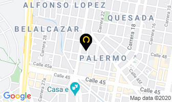 Mapa de Baene Férez Iván en Bogotá D.C