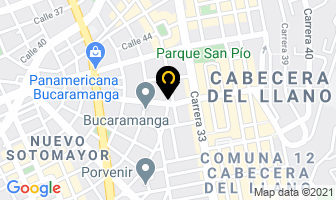 Mapa de Báez Díaz Antonio en Bucaramanga
