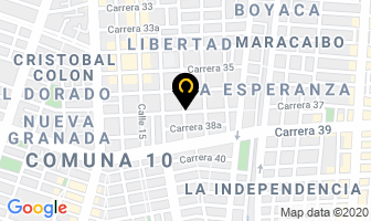Mapa de Baeza Jorge en Cali