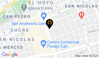 Mapa de Bafles Y Cabinas B.c. en Cali