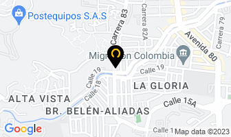 Mapa de Bakatá Licores en Medellín