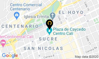 Mapa de Balance Contadores Públicos en Cali