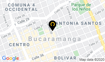 Mapa de Balanzas & Sistemas.com en Bucaramanga