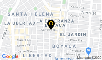 Mapa de Balanzas Electrónicas Del Valle en Cali