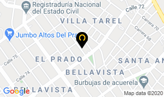 Mapa de Balbin Ramirez Maria Leonor en Barranquilla