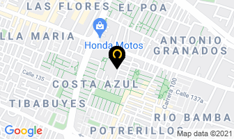 Mapa de Balditec Aseo en Bogotá D.C