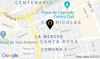 Mapa de Baldosas La Chocoanita en Cali