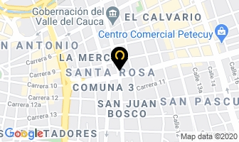 Mapa de Balín Motos en Cali