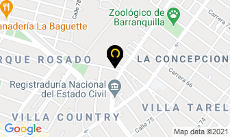 Mapa de Ballesteros Arias Luis Alfredo en Barranquilla