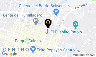 Mapa de Ballesteros María Paola en Popayán