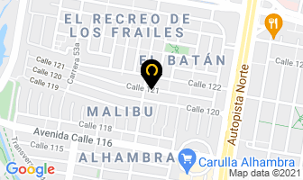 Mapa de Ballet De Consuelo Cavanzo en Bogotá D.C