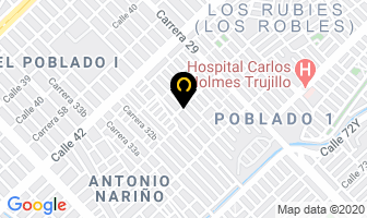 Mapa de Ballet Folclorico Del Valle. en Cali