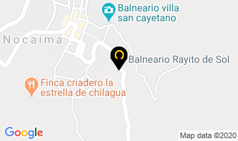Mapa de Balneario Rayito De Sol en Nocaima