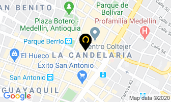 Mapa de Bambalinas en Medellín