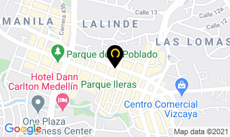 Mapa de Bambino Decorato en Medellín