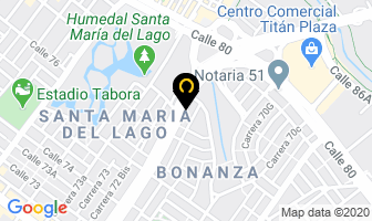 Mapa de Bambu & Guaduas De Colombia en Bogotá D.C