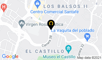 Mapa de Bambú Belleza Integral en Medellín