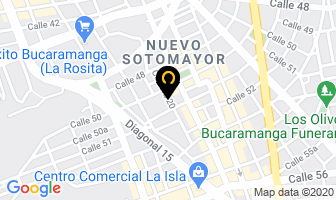 Mapa de Bambu'stilos Decoraciones en Bucaramanga