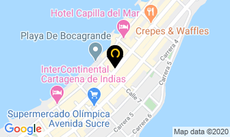 Mapa de Bamers en Cartagena