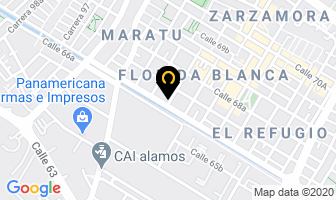 Mapa de B&r Ltda. en Bogotá D.C