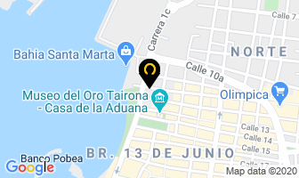 Mapa de Banafrucoop en Santa Marta