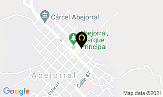 Mapa de Banagrario en Abejorral
