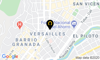 Mapa de Banano Producciones Ltda. en Cali