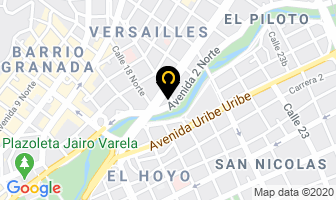 Mapa de Banca & Valores S.a. en Cali