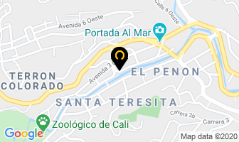 Mapa de Banca E Inversión en Cali