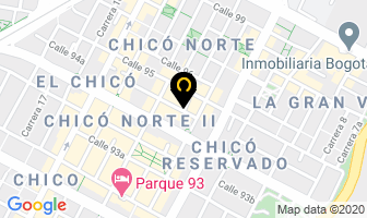 Mapa de Banca Inversión Territorial en Bogotá D.C