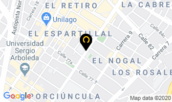 Mapa de Banco Av Villas en Bogotá D.C