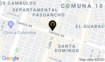 Mapa de Banco Av Villas en Cali