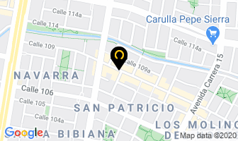 Mapa de Banco Av Villas en Bogotá D.C