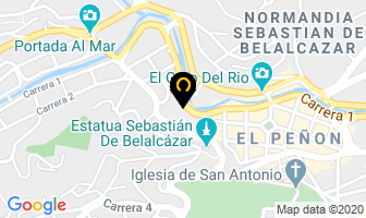 Mapa de Banco Av Villas en Cali