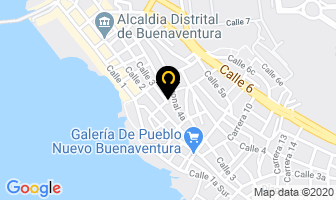 Mapa de Banco Bbva en Buenaventura