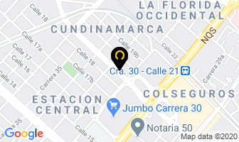 Mapa de Banco De Alimentos en Bogotá D.C