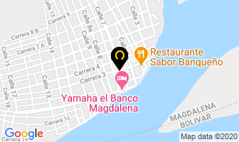 Mapa de Banco De Bogotá en El Banco