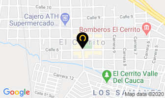 Mapa de Banco De Bogotá en El Cerrito