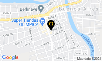 Mapa de Banco De Bogotá en Fundación