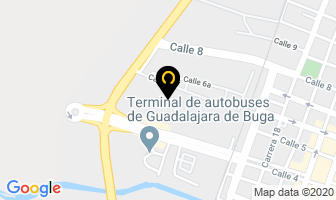 Mapa de Banco De Bogotá en Guadalajara de Buga