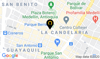 Mapa de Banco De La Republica en Medellín