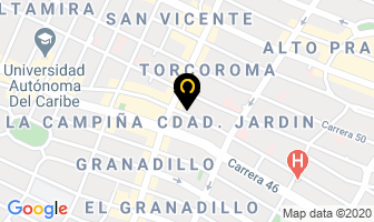 Mapa de Banco De Occidente S.a. en Barranquilla