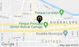 Mapa de Banco De Occidente S.a. en Cartago