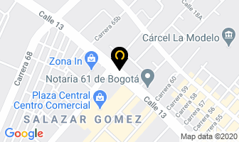 Mapa de Banco De Occidente S.a. en Bogotá D.C