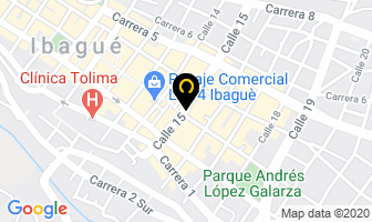Mapa de Banco Megabanco S.a. en Ibagué
