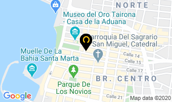 Mapa de Banco Popular S.a. en Santa Marta