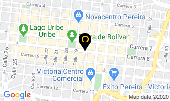 Mapa de Banco Santander Colombia S.a en Pereira